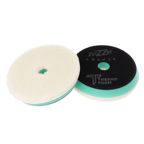 ZviZZer Thermo Wool Pad Green - gyapjú polírozó korong 80mm