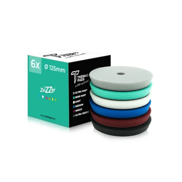 ZviZZer Thermo Box 6db 125mm-es thermo polírozó pad kollekció