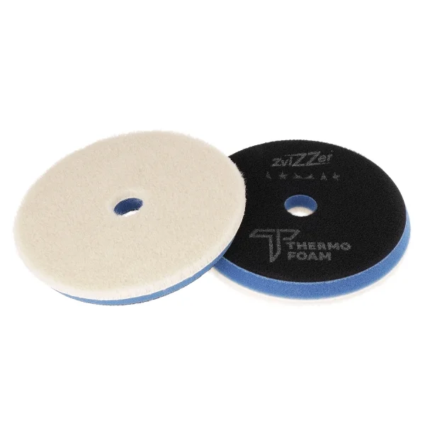 ZviZZer Thermo Wool Pad Blue - gyapjú polírozó korong 125mm